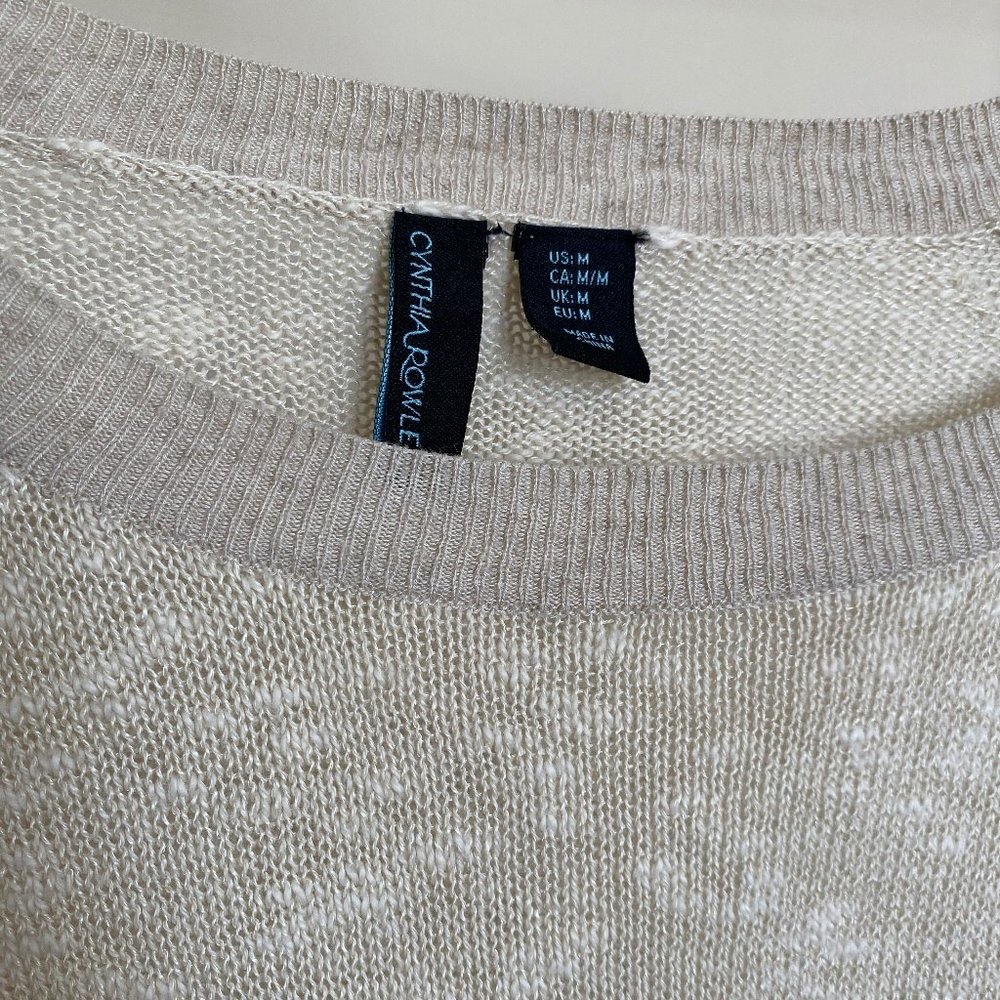 Linen blend top - Picture 2 of 4